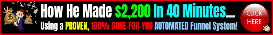He Made $2,200 In 40 Minutes